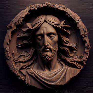 3D model st jesus (STL)